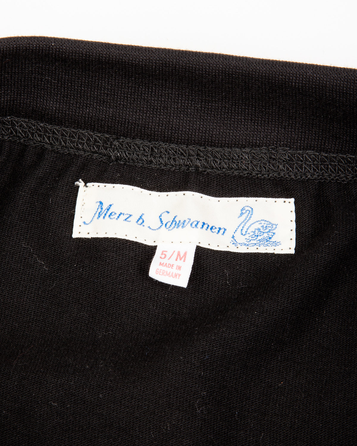 Merz b. Schwanen 254 Loopwheeled Loopwheeled Boxer Brief - Deep Black - Standard & Strange