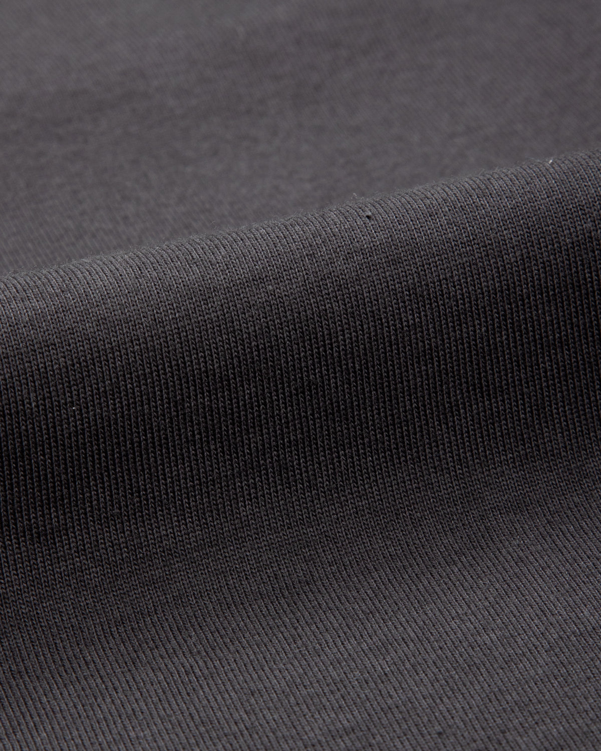 Merz b. Schwanen 2M15C Cropped Vintage Machine Jersey T-Shirt - Charcoal - Standard & Strange