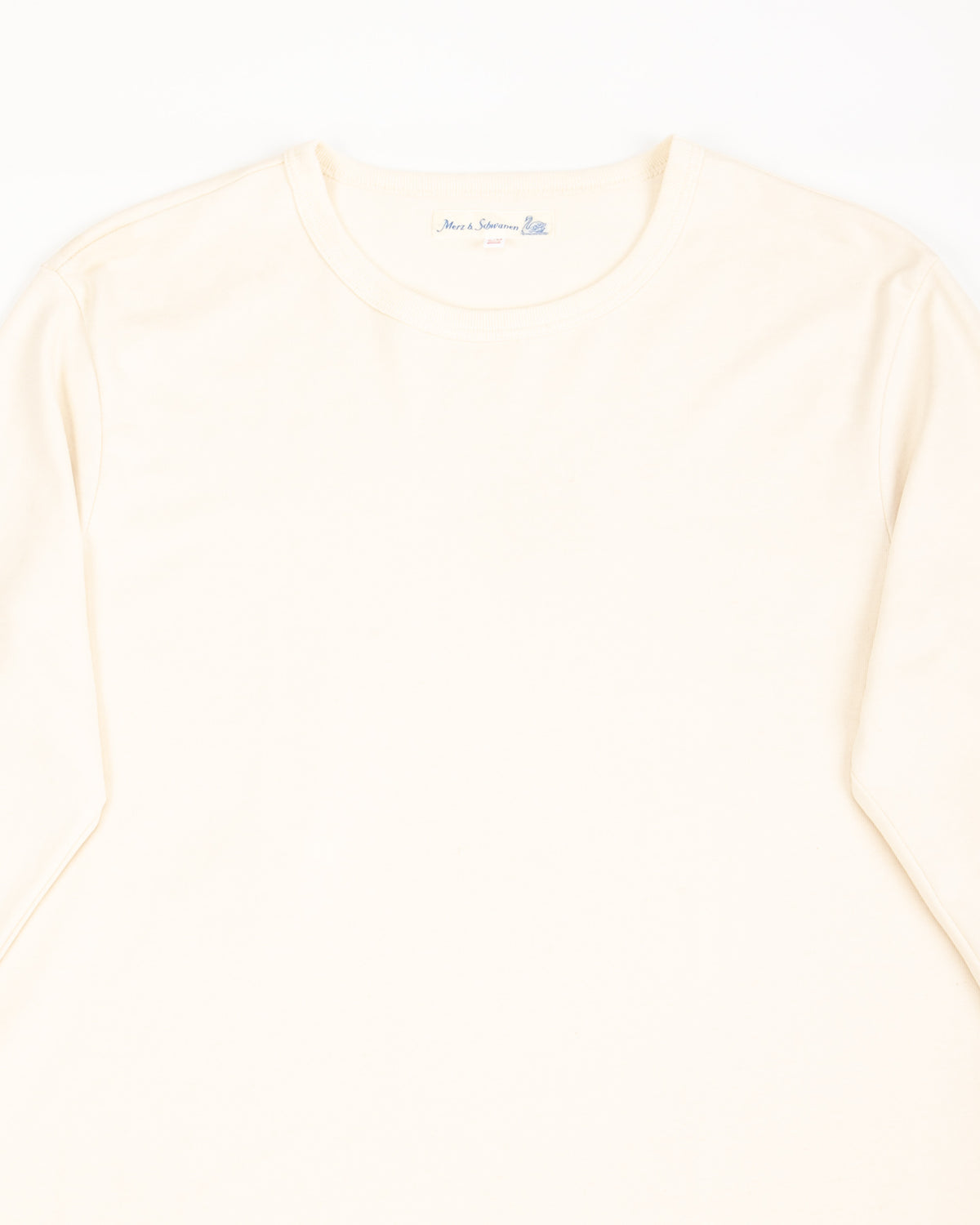 Merz b. Schwanen 2M15LS Vintage Machine Refined Fit L/S - Nature - Standard & Strange