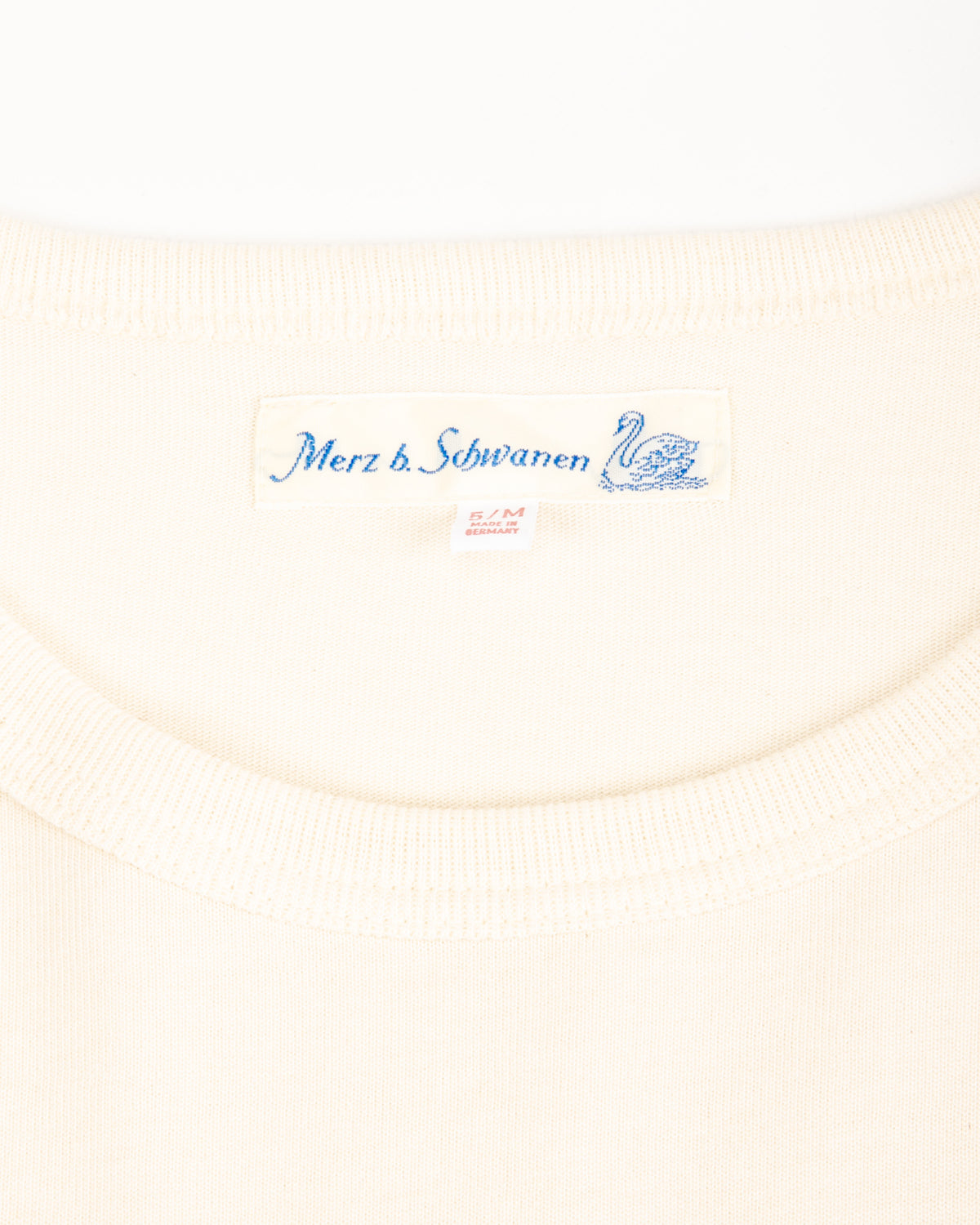 Merz b. Schwanen 2M15LS Vintage Machine Refined Fit L/S - Nature - Standard & Strange