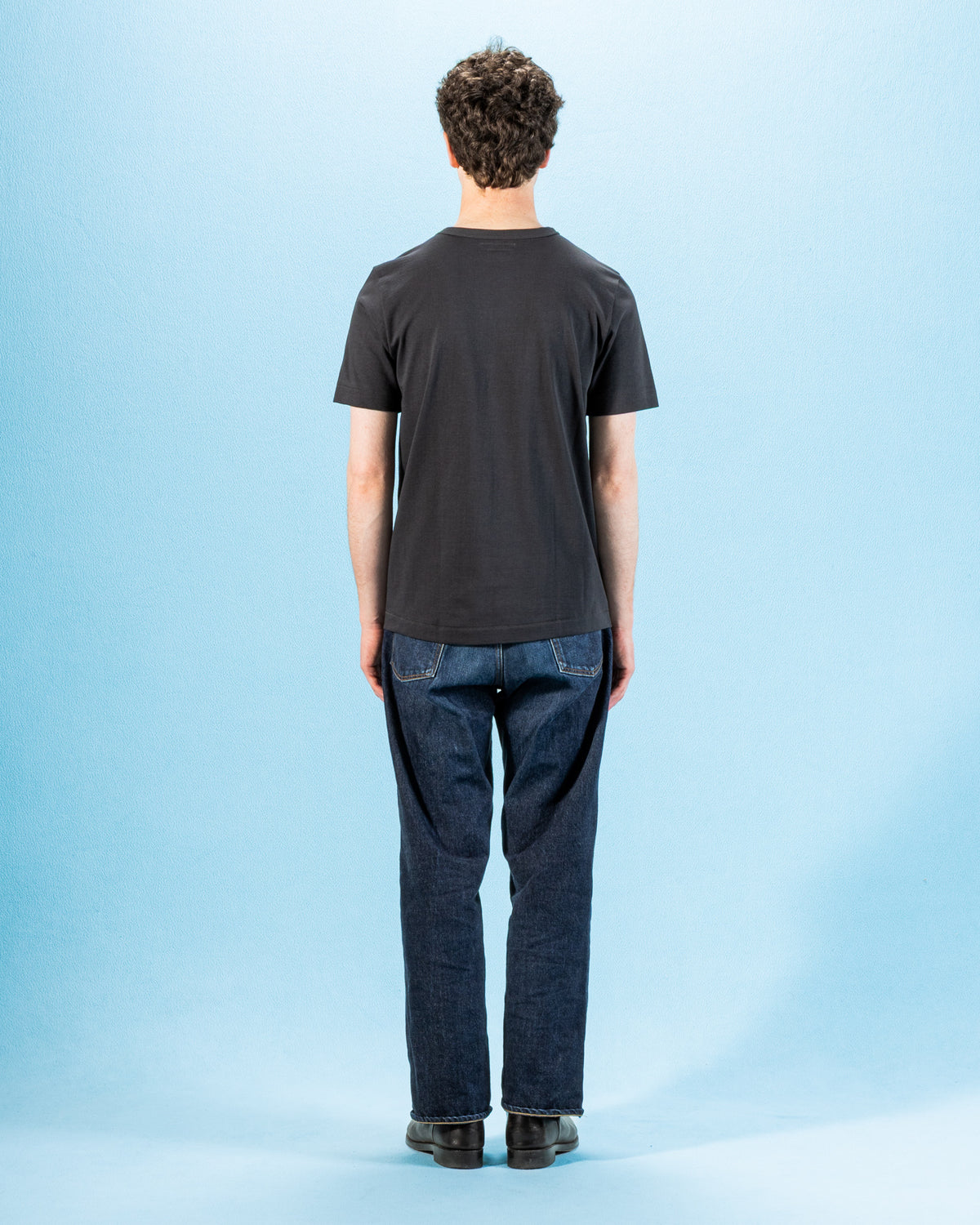 Merz b. Schwanen 214 Classic Fit Loopwheeled 7.2 oz tee - Charcoal - Standard & Strange