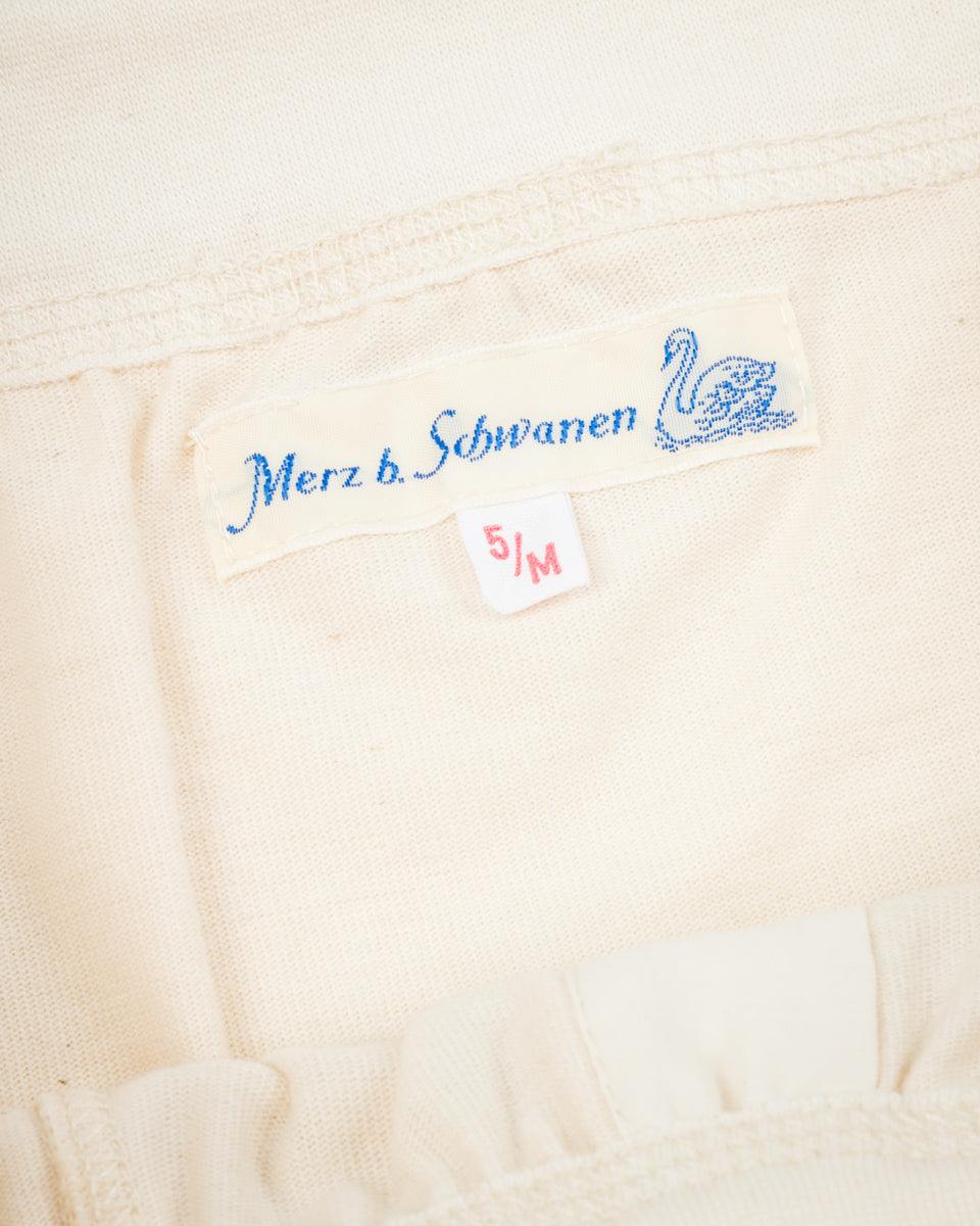 Merz b. Schwanen 255 Loopwheeled Button Fly Boxer - Nature - Standard & Strange