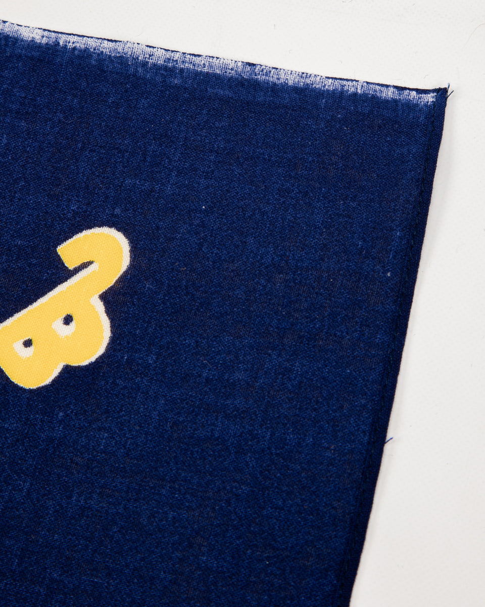 Mister Freedom Ranch Kerchief "JV" - Navy - Standard & Strange
