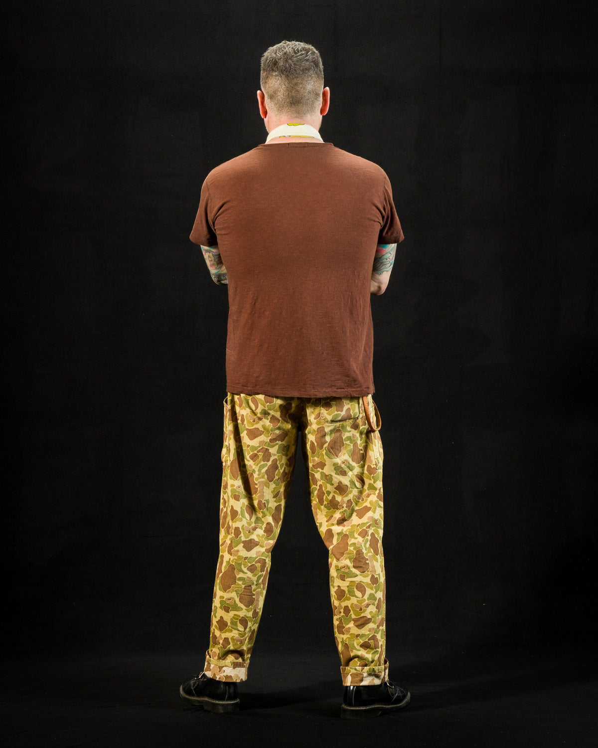 Mister Freedom Stanley Tee - Seal Brown - Standard & Strange