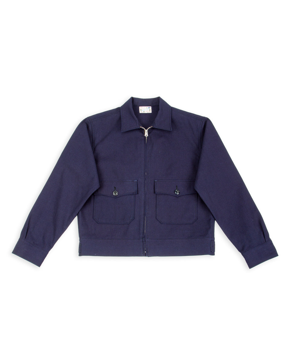 Mister Freedom "Rocketeer" Jacket - Indigo Canvas - Standard & Strange