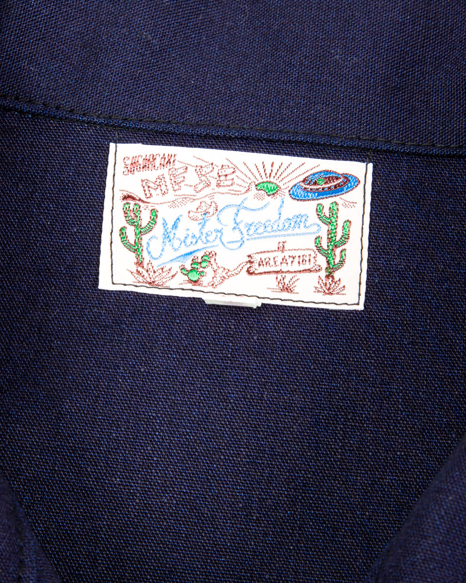 Mister Freedom "Rocketeer" Jacket - Indigo Canvas - Standard & Strange