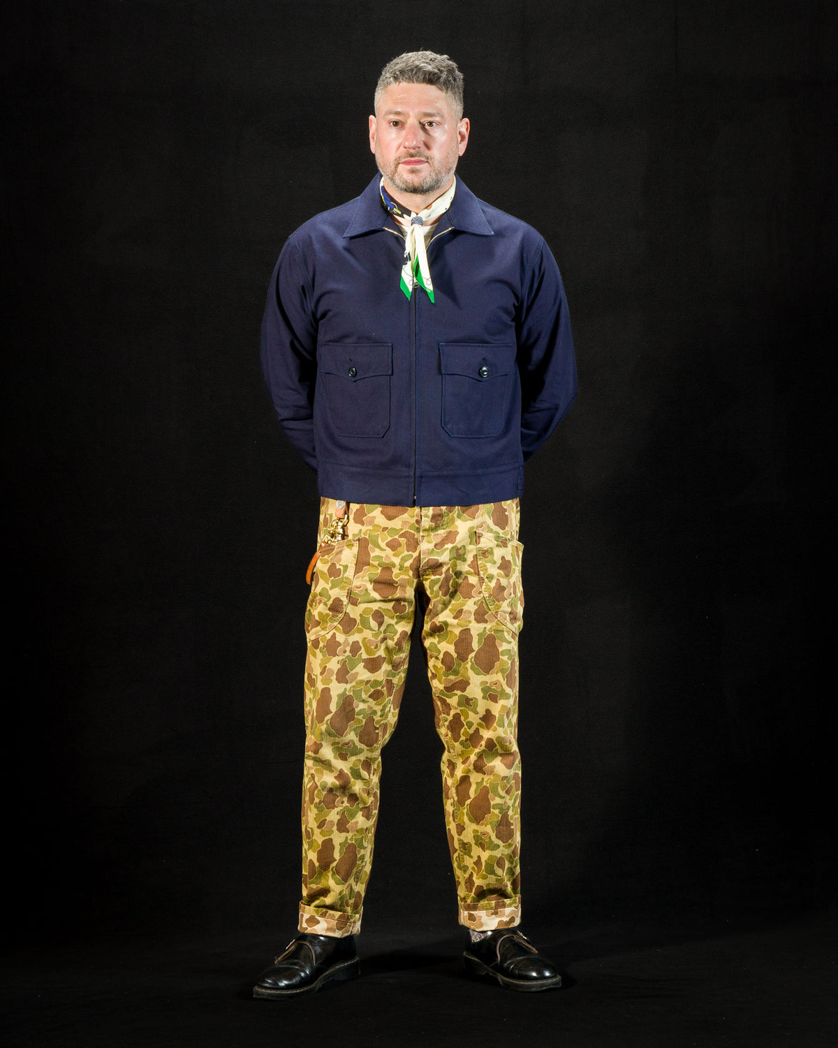 Mister Freedom "Rocketeer" Jacket - Indigo Canvas - Standard & Strange