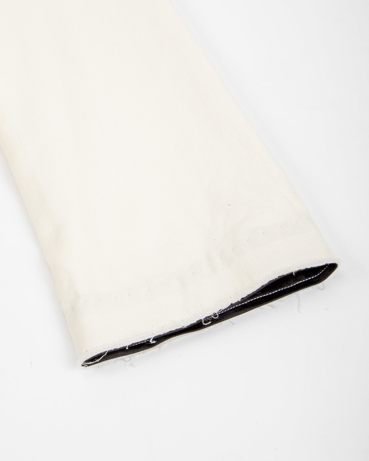 Monad London Newman P/O Shirt - White Botany Serge Wool - Standard & Strange