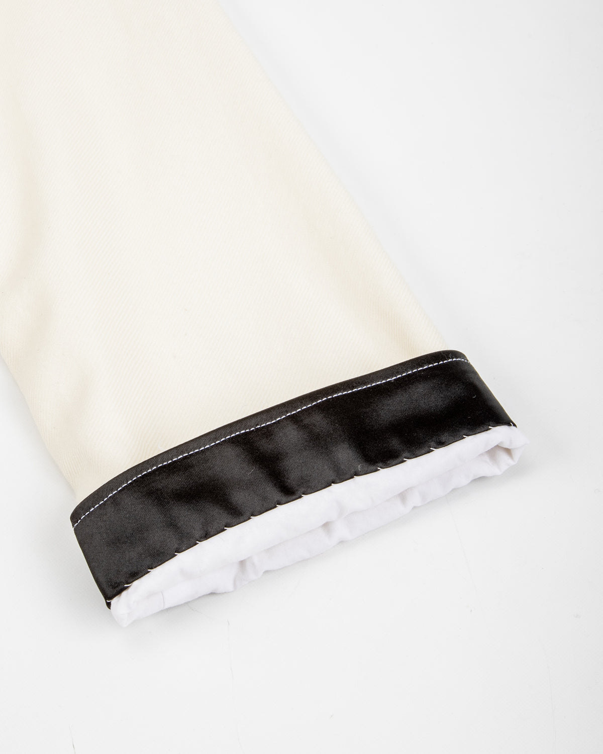 Monad London Newman P/O Shirt - White Botany Serge Wool - Standard & Strange