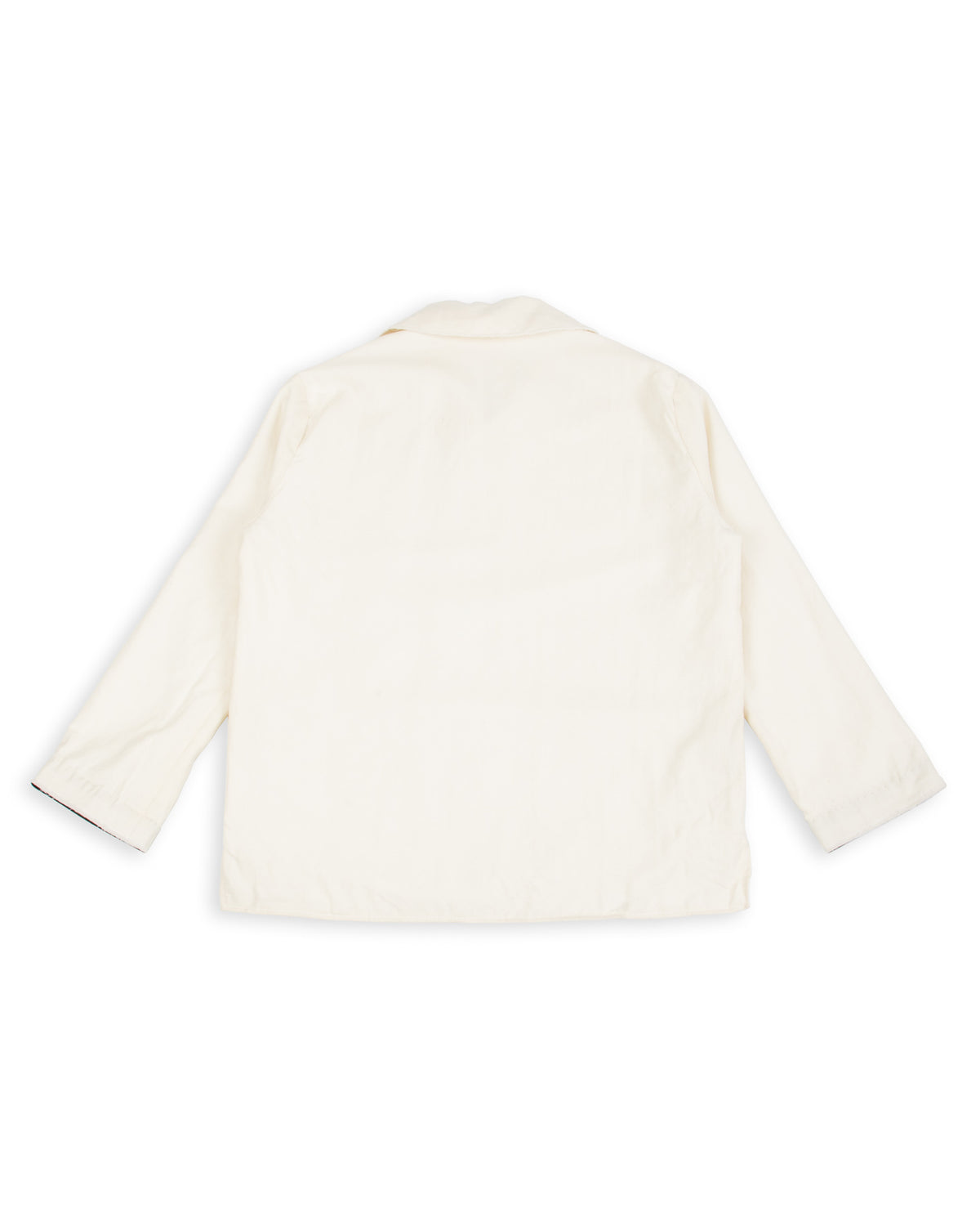 Monad London Newman P/O Shirt - White Botany Serge Wool - Standard & Strange
