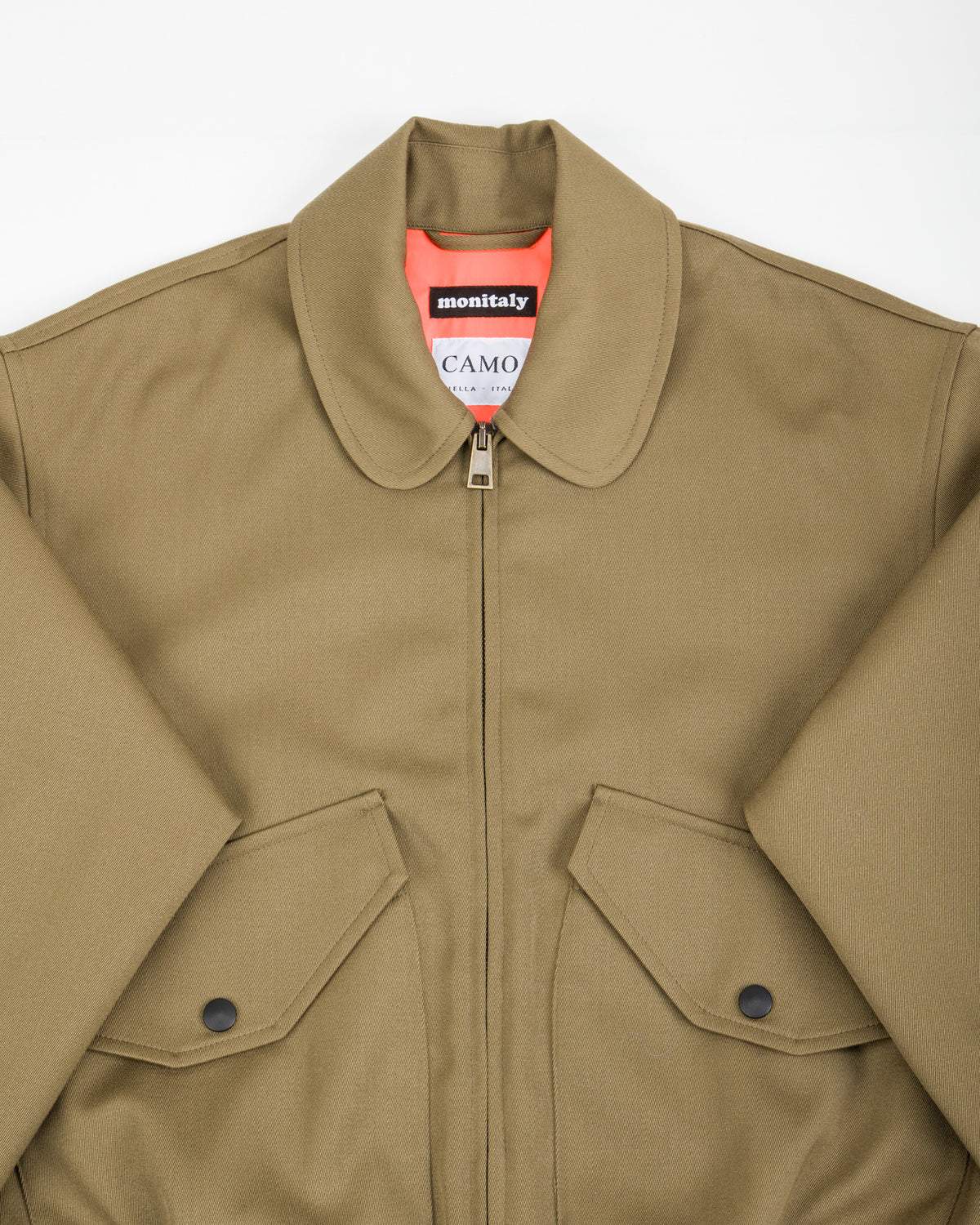 Monitaly CWE Blouson - Mustard Italian Gabardine - Standard & Strange