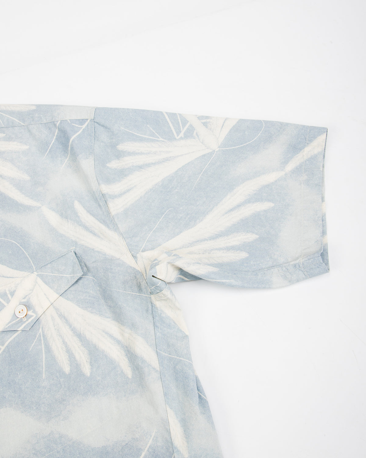 MotivMfg Dala Shirt - Moth Print Cotton Silk Broadcloth - Standard & Strange