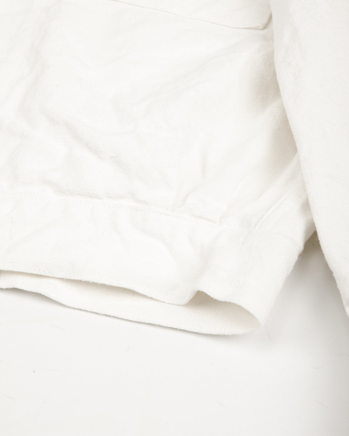 Nigel Cabourn French Work Jacket - Off-White Hemp Canvas - Standard & Strange