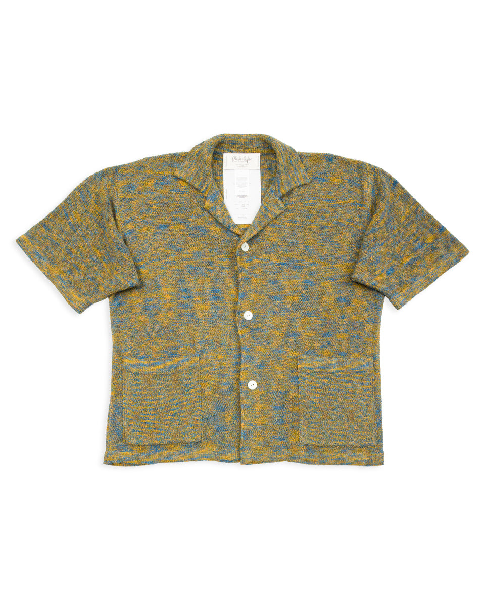 Olde H & Daughter Silk Cotton Beach Shirt - Beach Sand 10 - Standard & Strange