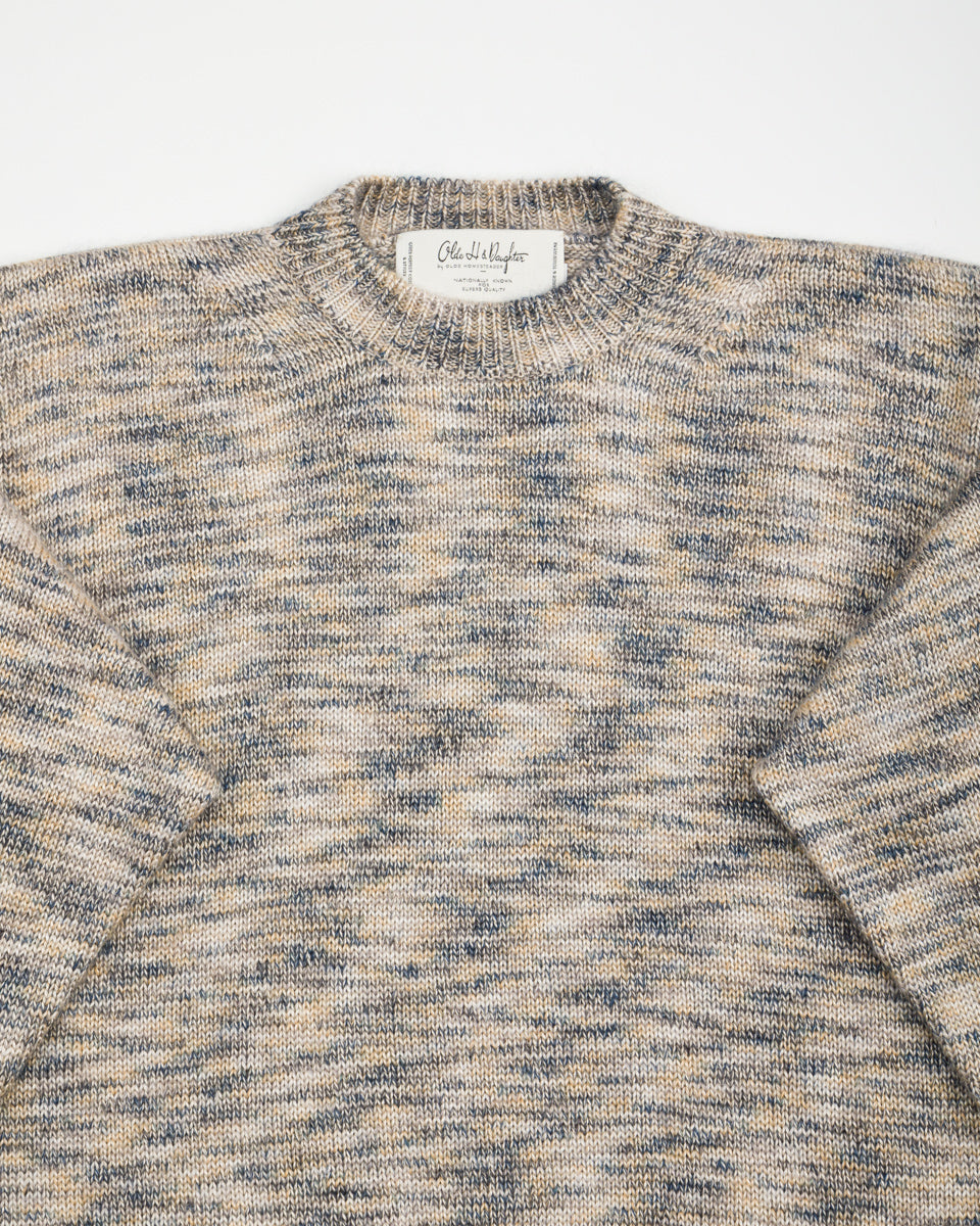 Olde H & Daughter Silk Mohair Pullover - Granite 08 - Standard & Strange
