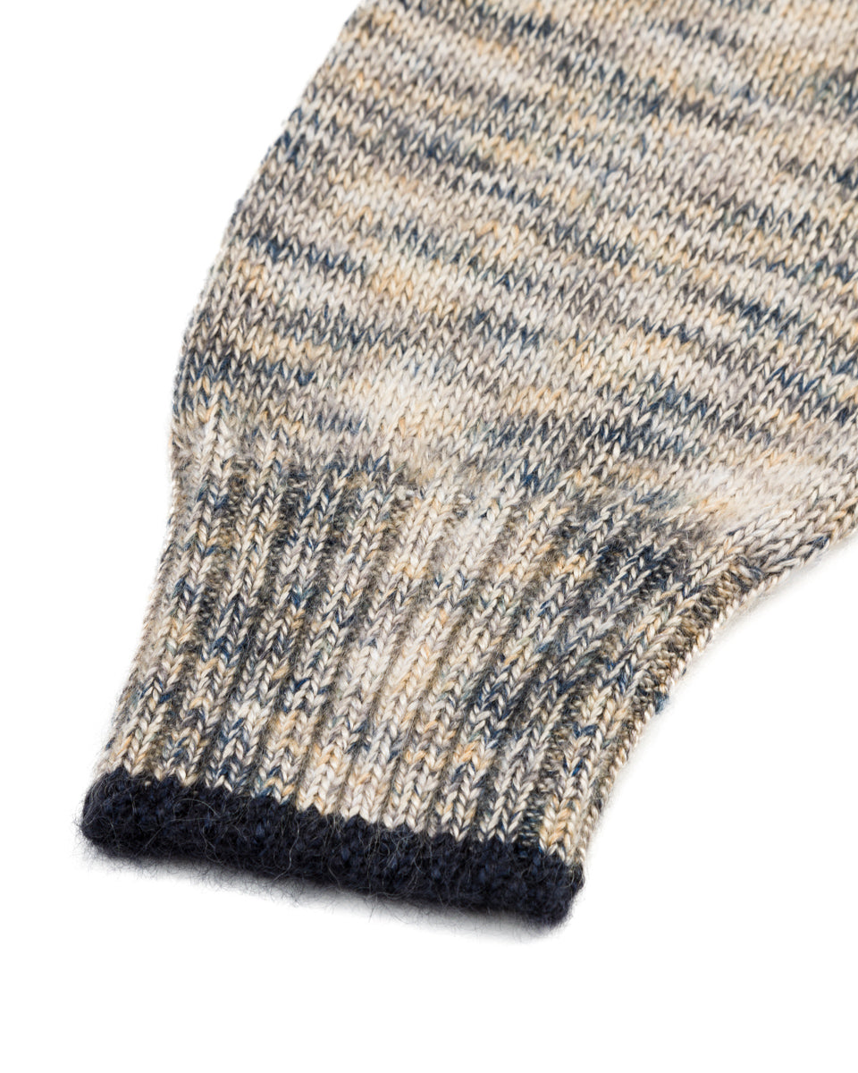 Olde H & Daughter Silk Mohair Pullover - Granite 08 - Standard & Strange