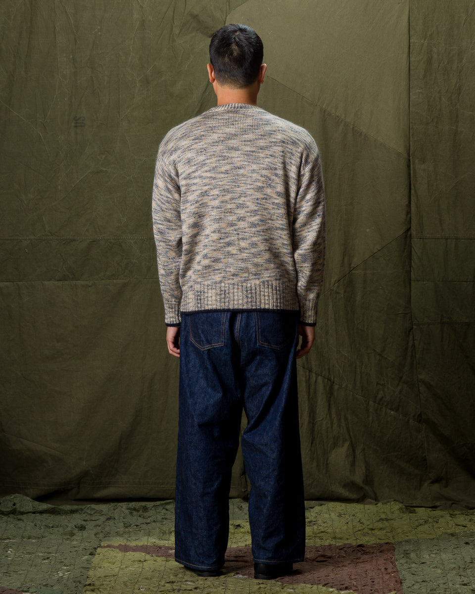 Olde H & Daughter Silk Mohair Pullover - Granite 08 - Standard & Strange