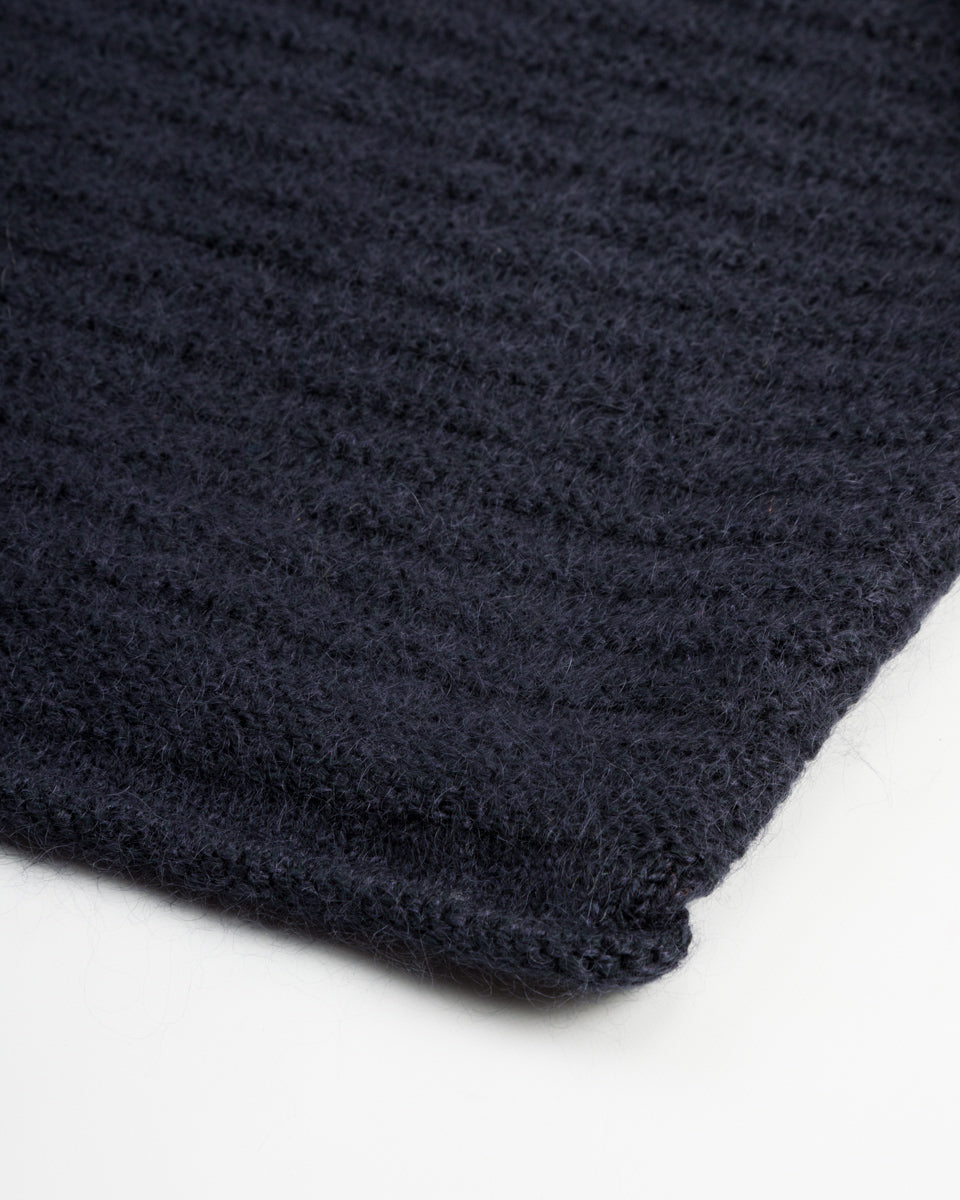 Olde H & Daughter Silk Mohair Wrap Stitches L/S Shirt - Night View 10 - Standard & Strange