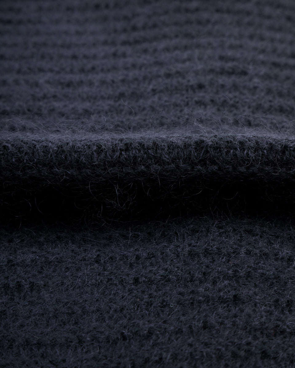 Olde H & Daughter Silk Mohair Wrap Stitches L/S Shirt - Night View 10 - Standard & Strange