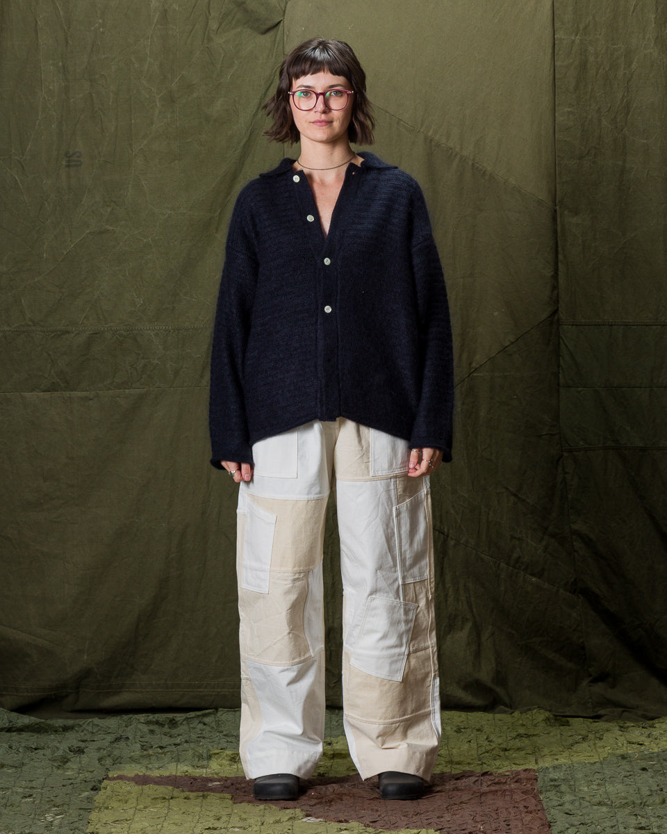 Olde H & Daughter Silk Mohair Wrap Stitches L/S Shirt - Night View 10 - Standard & Strange