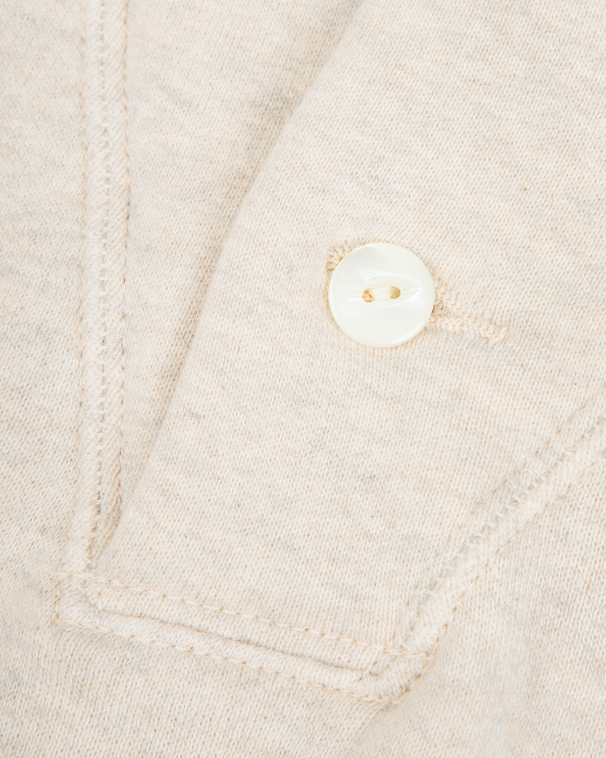 Olde Homesteader Stand Collar Long Sleeve - Oatmeal - Standard & Strange