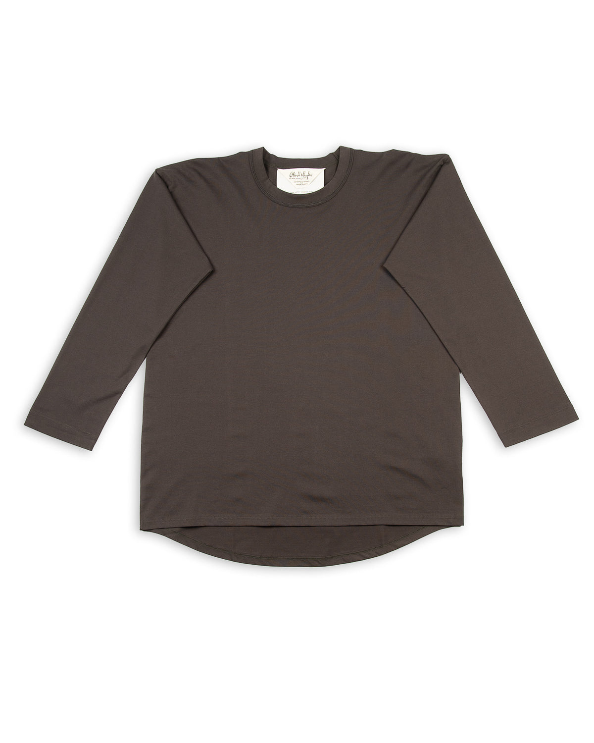 Olde H & Daughter Suvin Plain Stitch Crewneck L/S - Ink Black - Standard & Strange