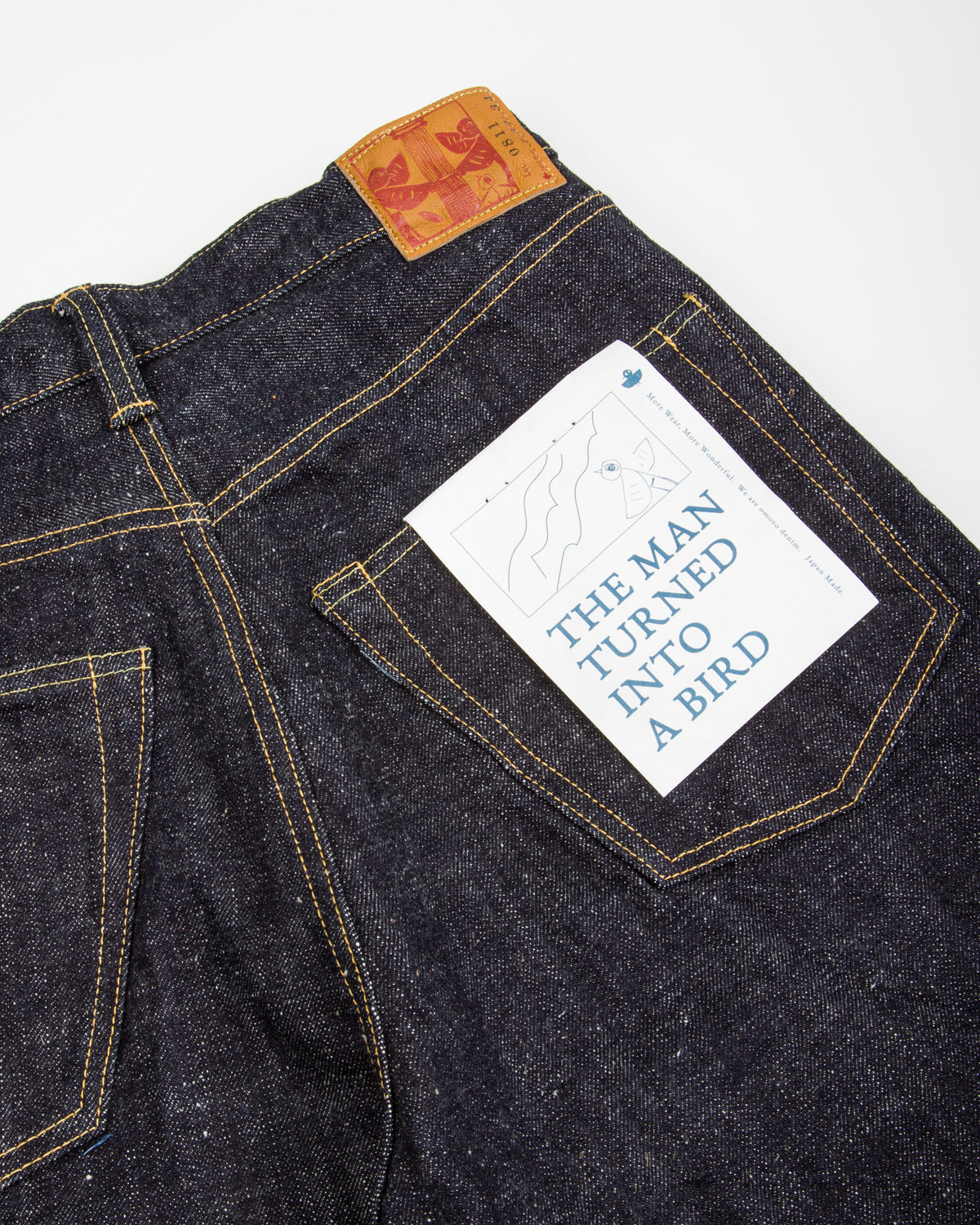 Omoto Denim 15.5 oz Loose Fit Jeans - Slub Nep Denim - Standard & Strange