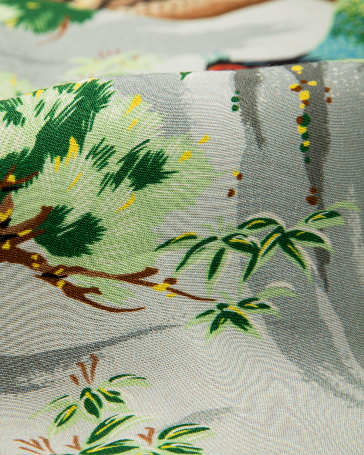 OrSlow Peacock Garden Hawaiian Shirt - Green - Standard & Strange
