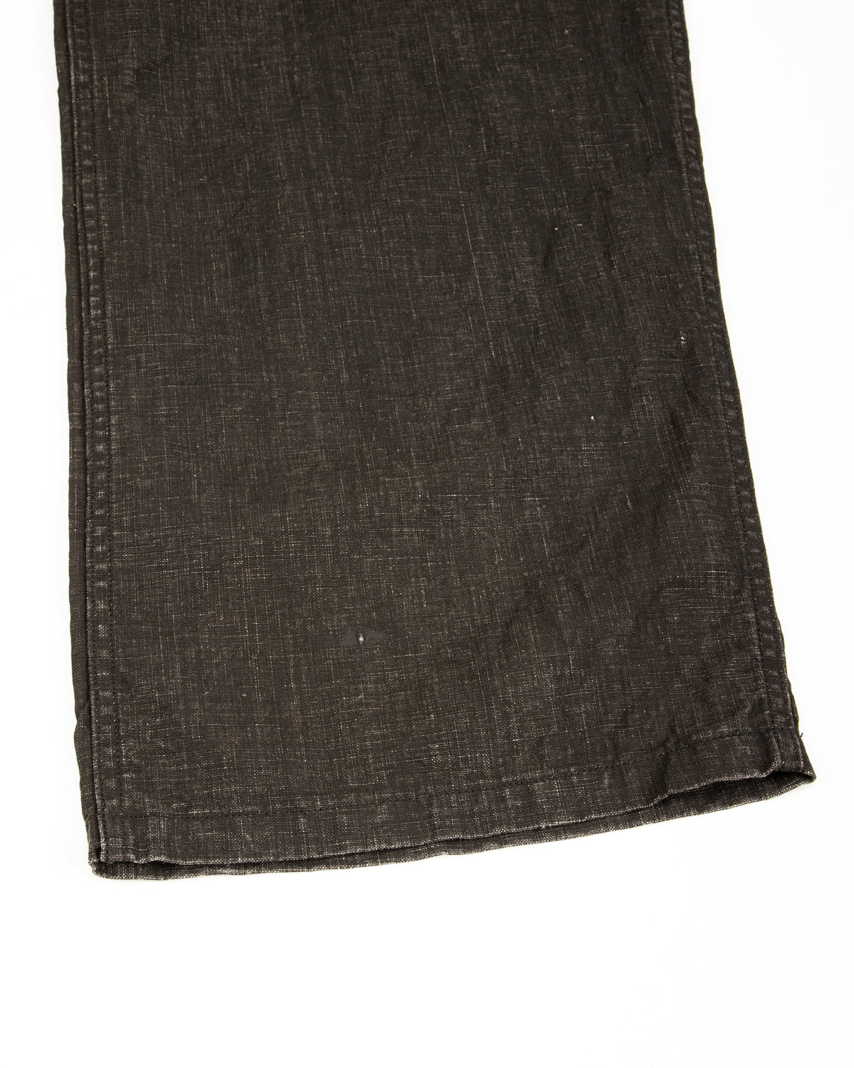 OrSlow WWII 40's U.S. Navy Utility Trousers - Sumi Coated Linen - Standard & Strange