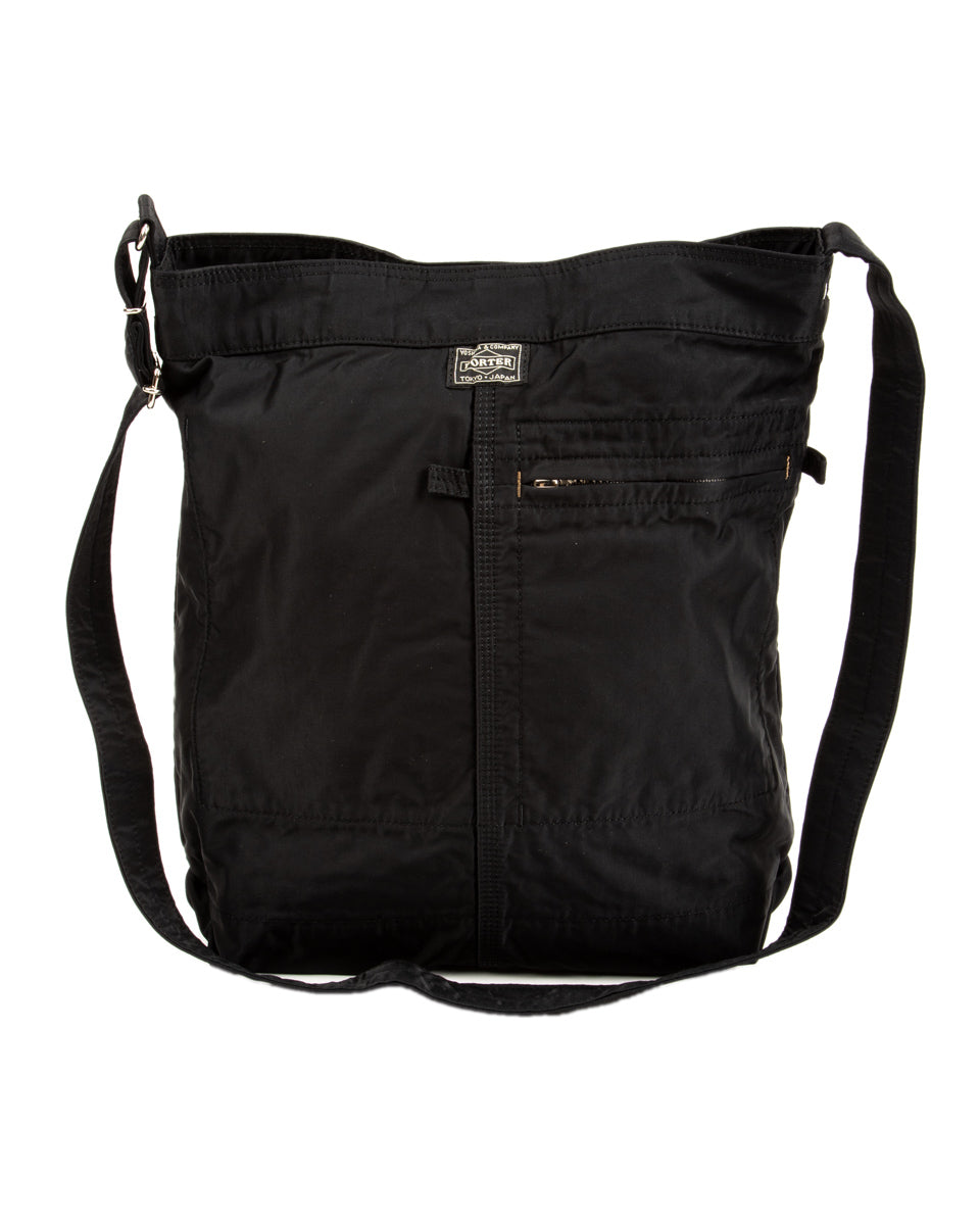 PORTER - Yoshida & Co Mile Shoulder Bag - Black - Standard & Strange