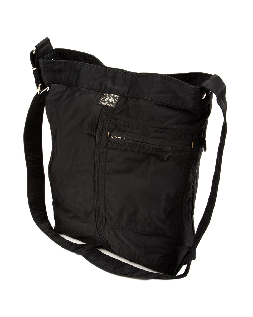 PORTER - Yoshida & Co Mile Shoulder Bag - Black - Standard & Strange