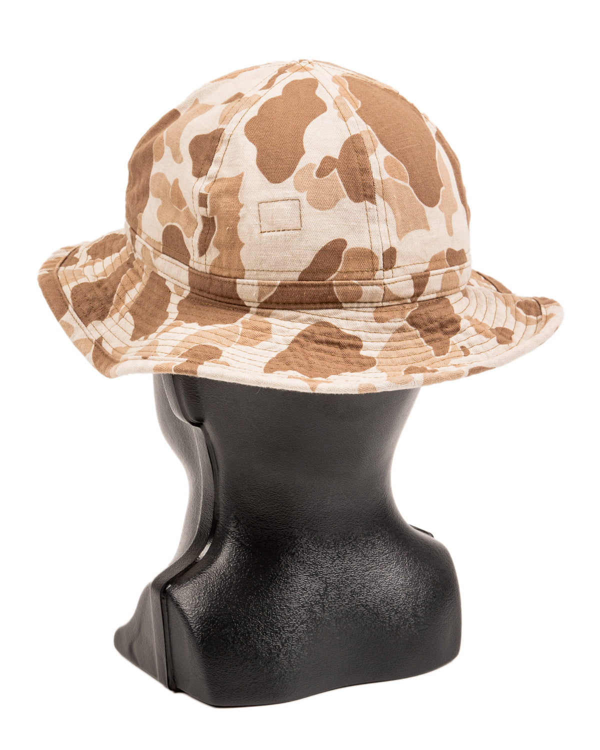 Papa Nui Battalion Work Hat - Brown Frogskin Camo HBT - Standard & Strange