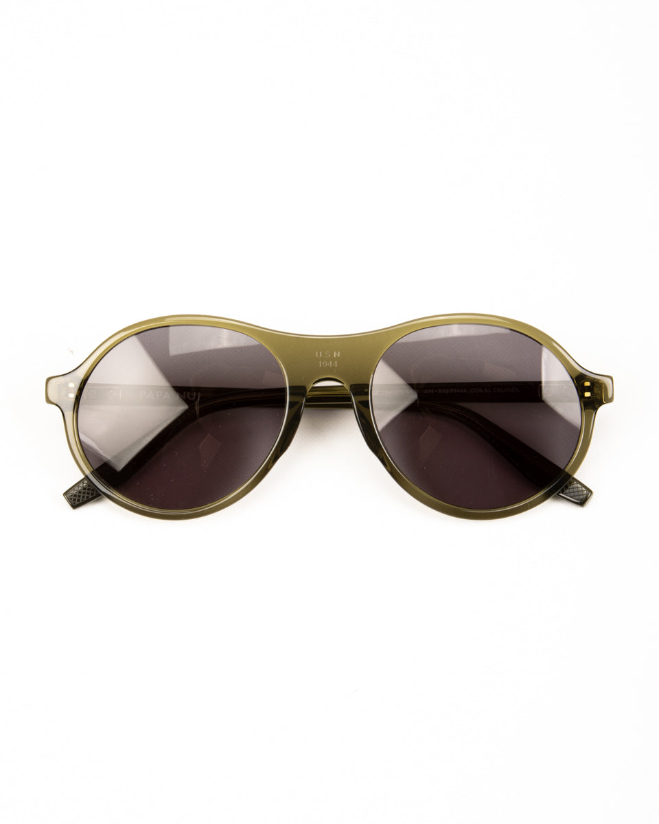 Papa Nui Coral Cruiser Sunglasses - Olive - Standard & Strange