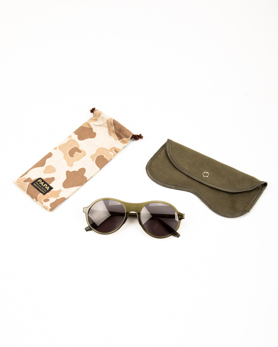 Papa Nui Coral Cruiser Sunglasses - Olive - Standard & Strange