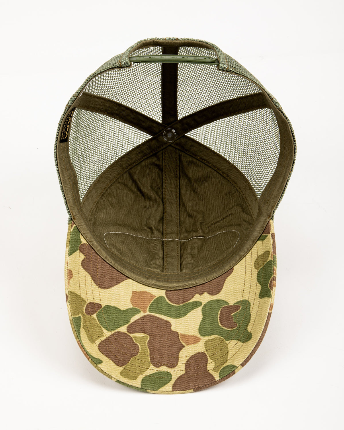 Papa Nui Original Ships Cap - Frogskin Camo HBT - Standard & Strange