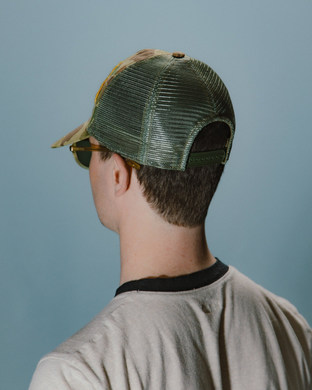 Papa Nui Original Ships Cap - Frogskin Camo HBT - Standard & Strange