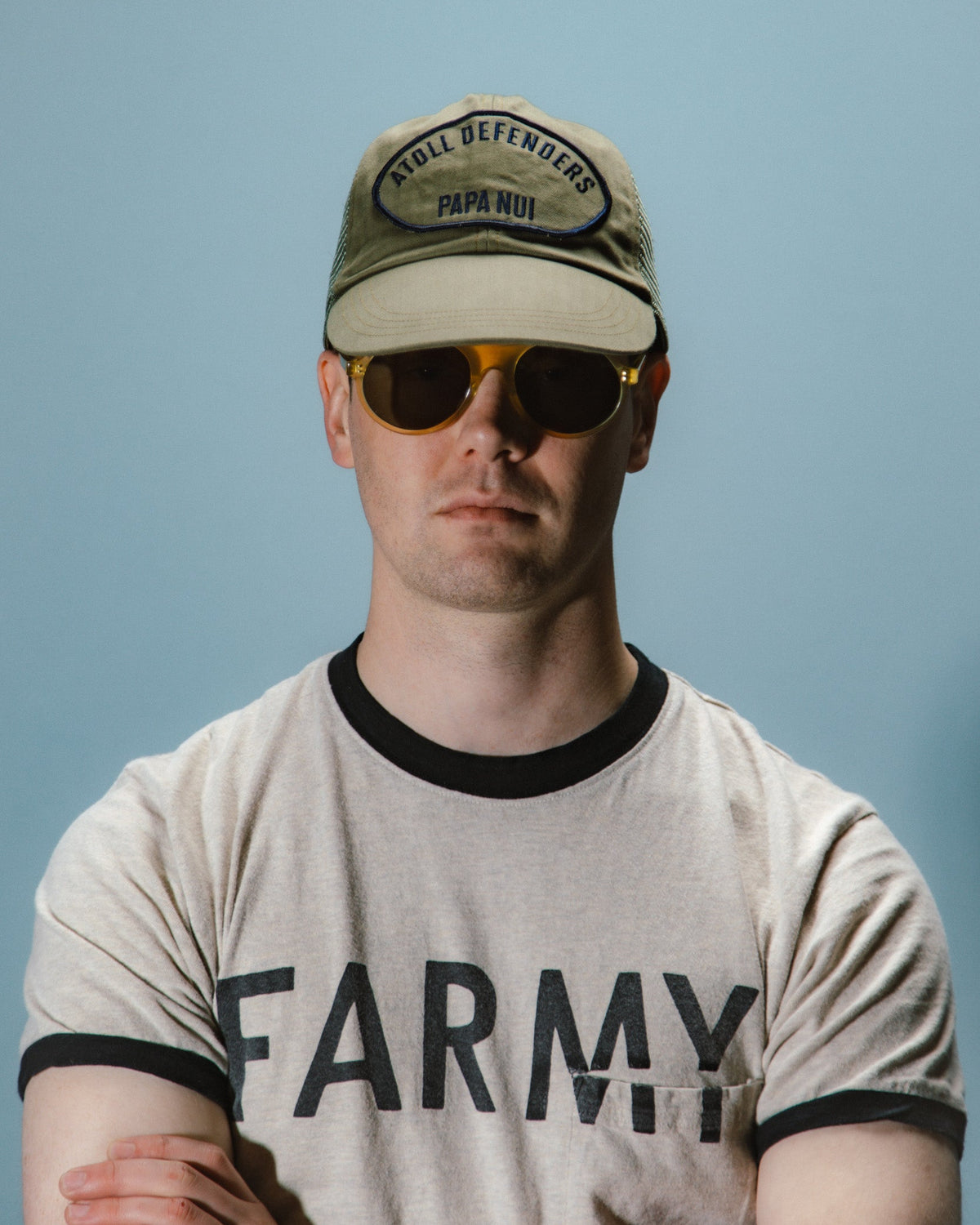 Papa Nui Original Ships Cap - Olive HBT - Standard & Strange
