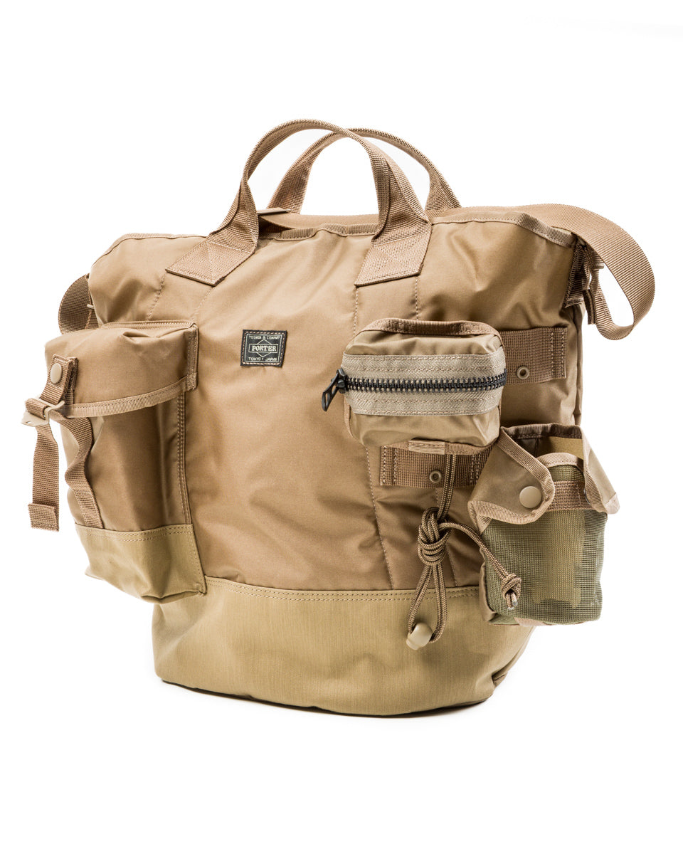 PORTER - Yoshida & Co All 2-Way Bucket Tote with Pouches - Beige - Standard & Strange