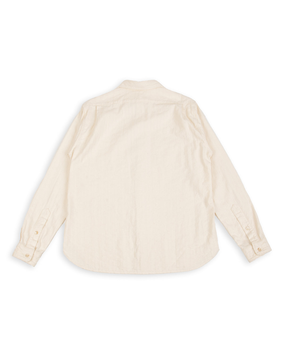 Prequel Classic Stripe Shirt - Beige Jacquard - Standard & Strange