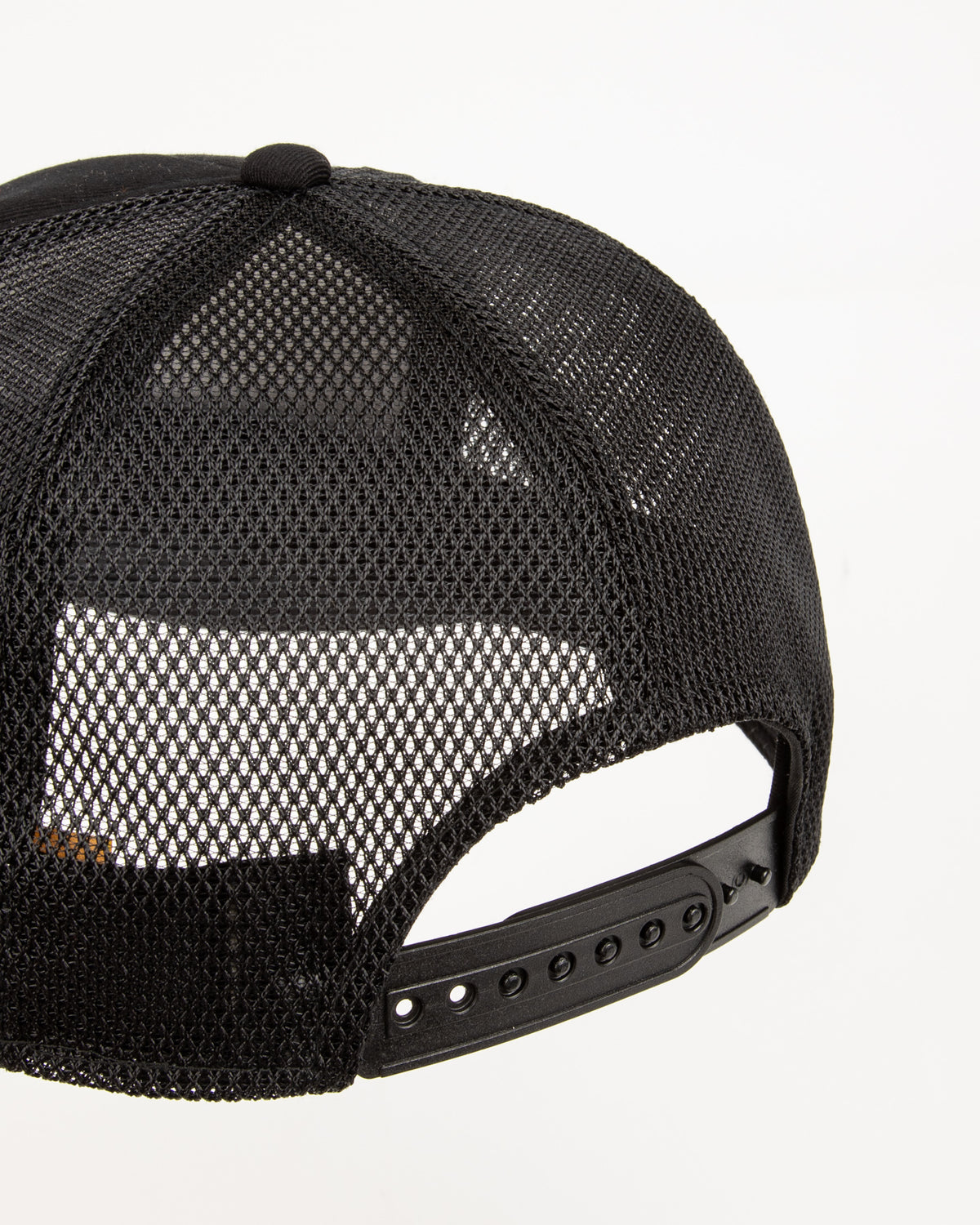 The Real McCoy's Buco Mesh Cap / Buco Oval - Black - Standard & Strange