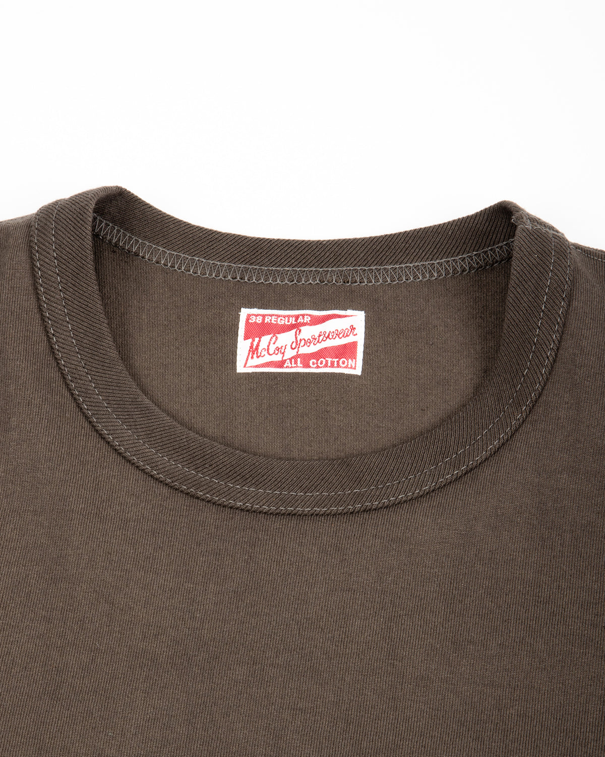 The Real McCoy's Joe McCoy Pocket Tee - Charcoal - Standard & Strange