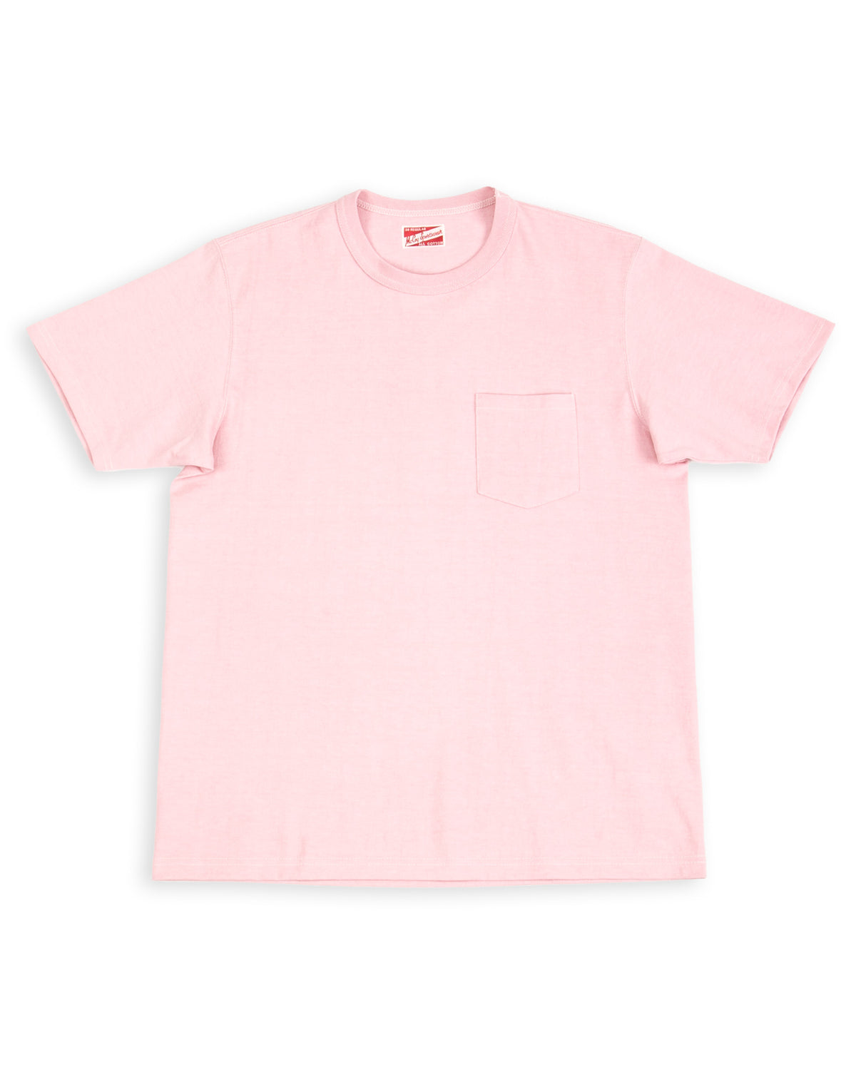 The Real McCoy's Joe McCoy Pocket Tee - Pink - Standard & Strange