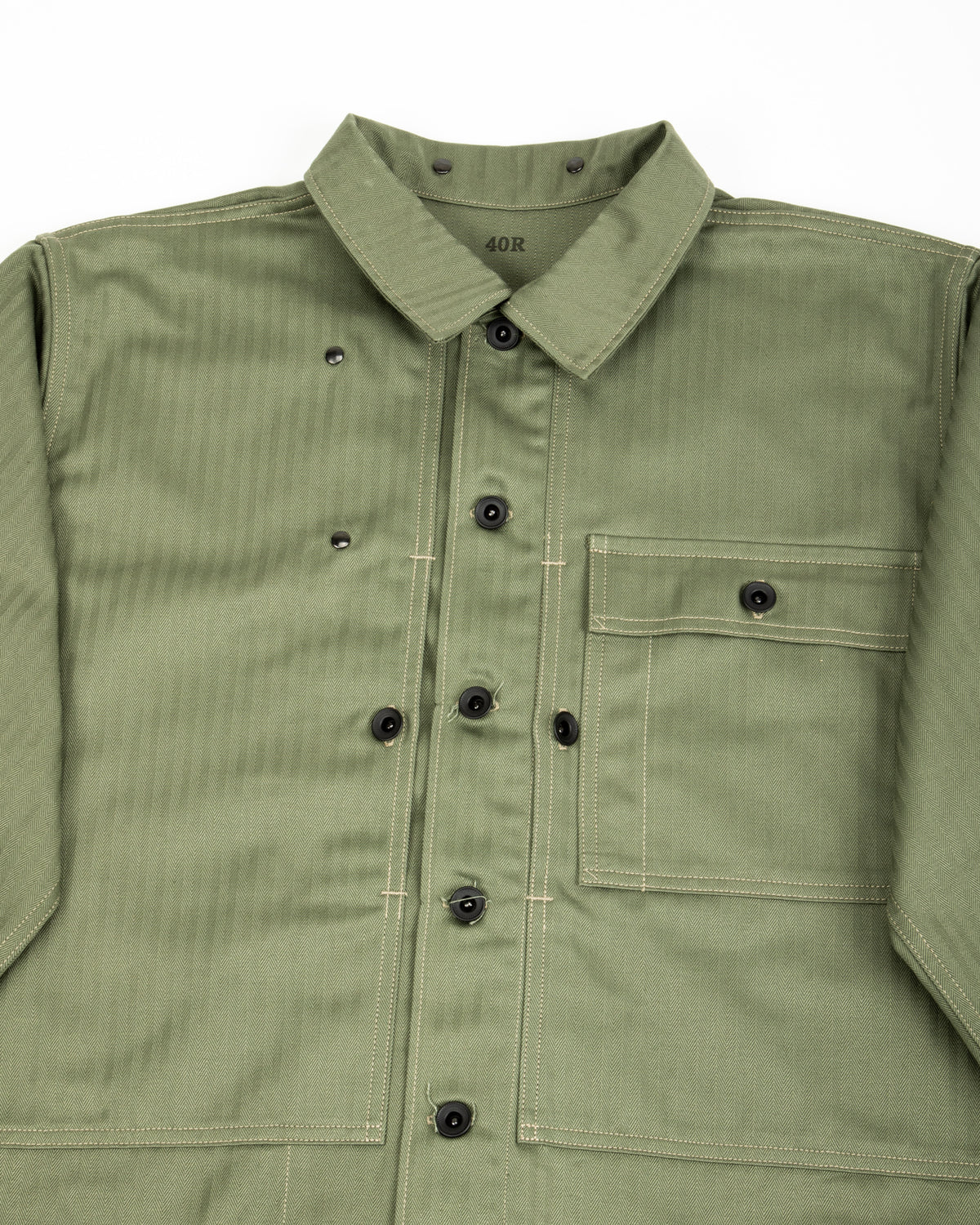 The Real McCoy's P-44 Utility Coat - Sage Green - Standard & Strange