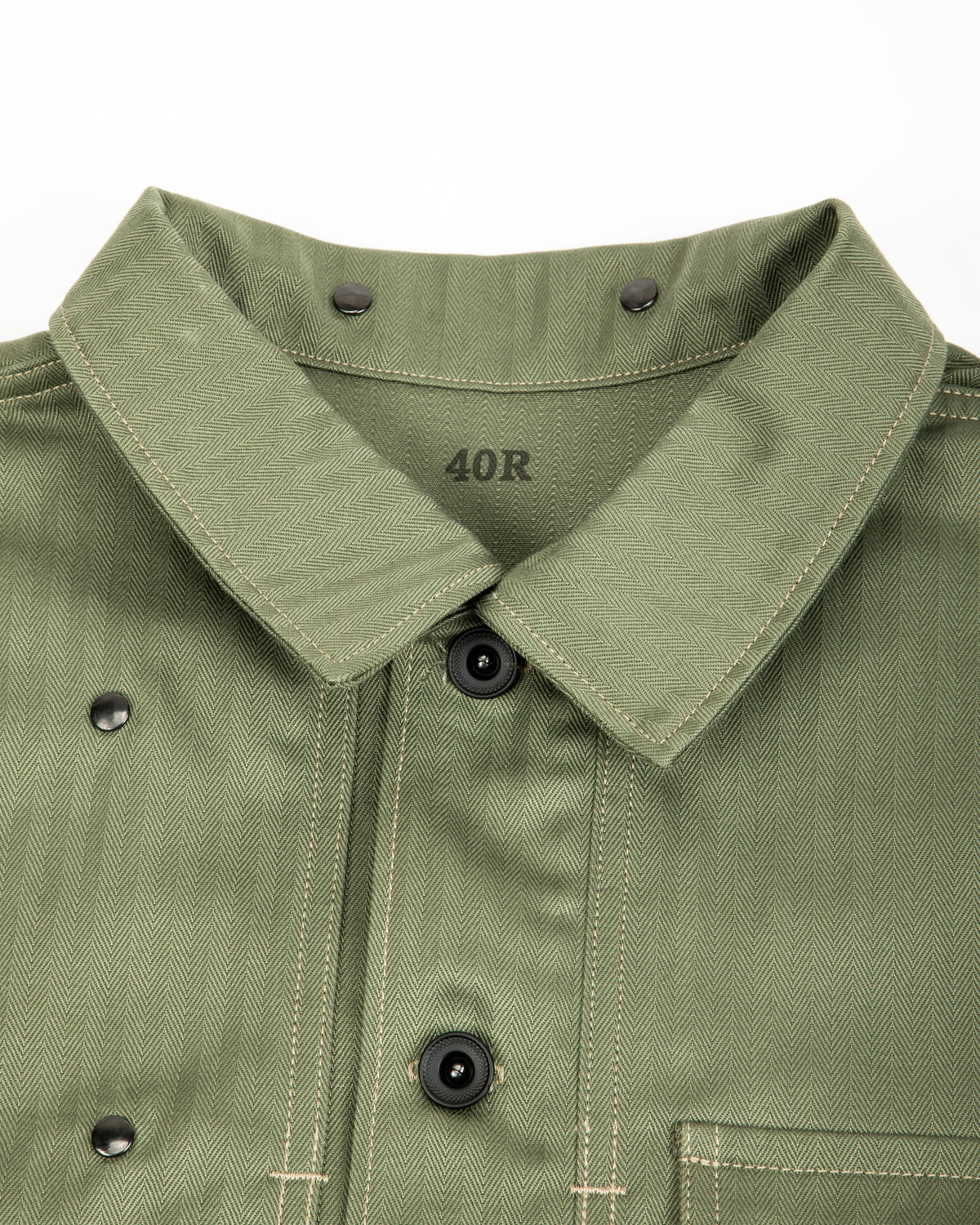 The Real McCoy's P-44 Utility Coat - Sage Green - Standard & Strange