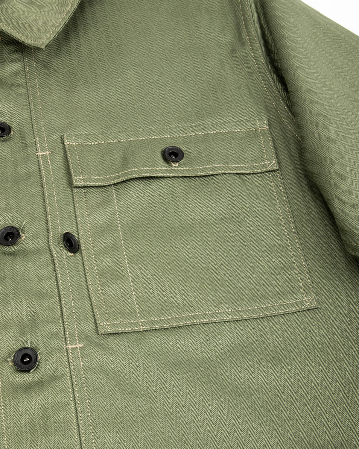 The Real McCoy's P-44 Utility Coat - Sage Green - Standard & Strange