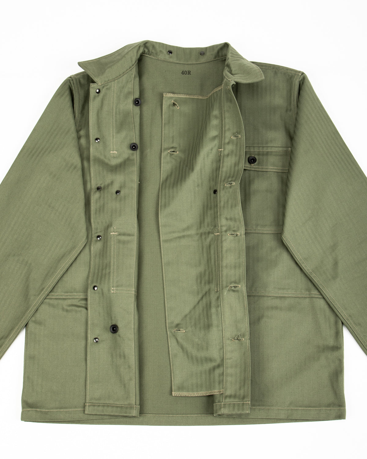 The Real McCoy's P-44 Utility Coat - Sage Green - Standard & Strange