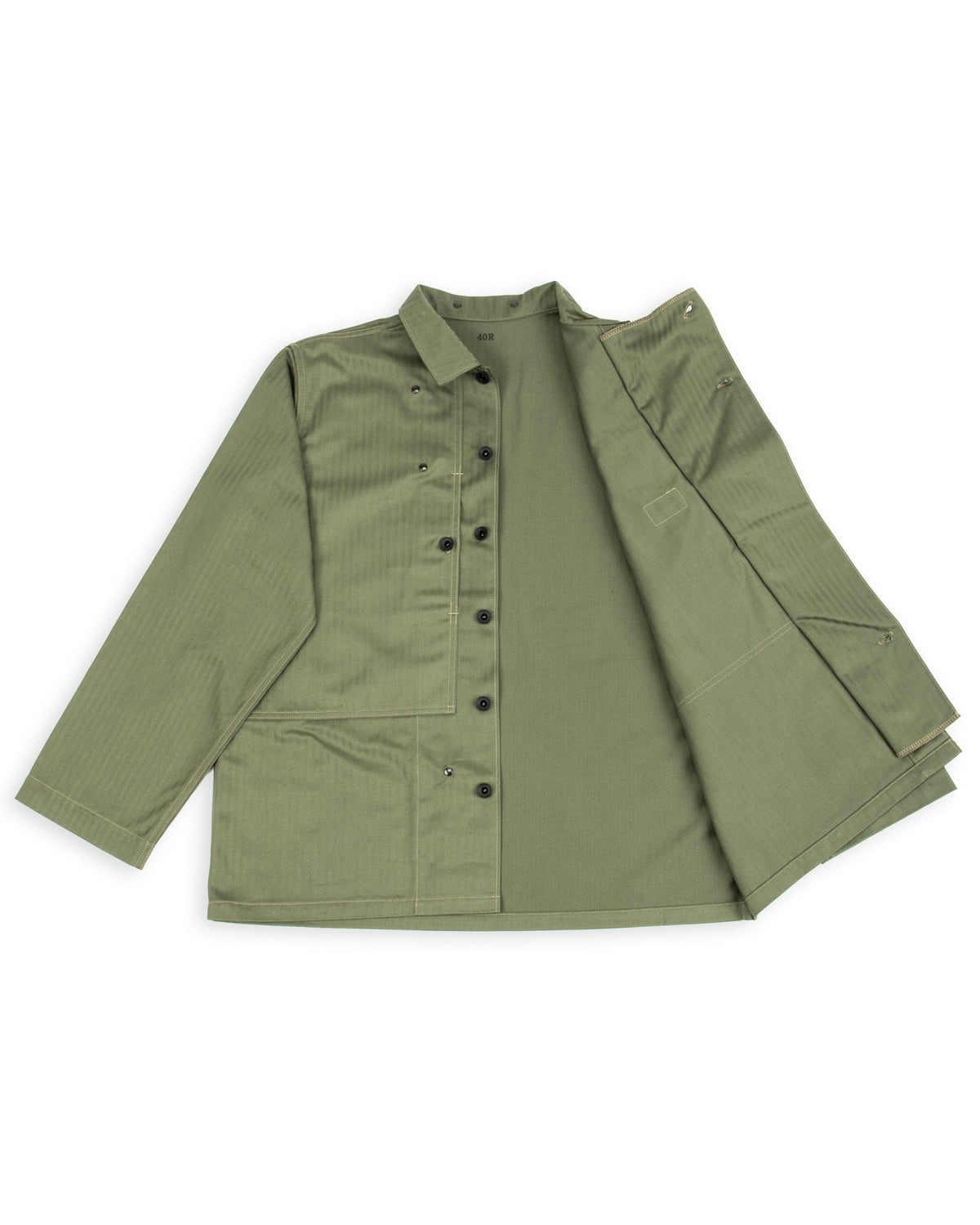 The Real McCoy's P-44 Utility Coat - Sage Green - Standard & Strange