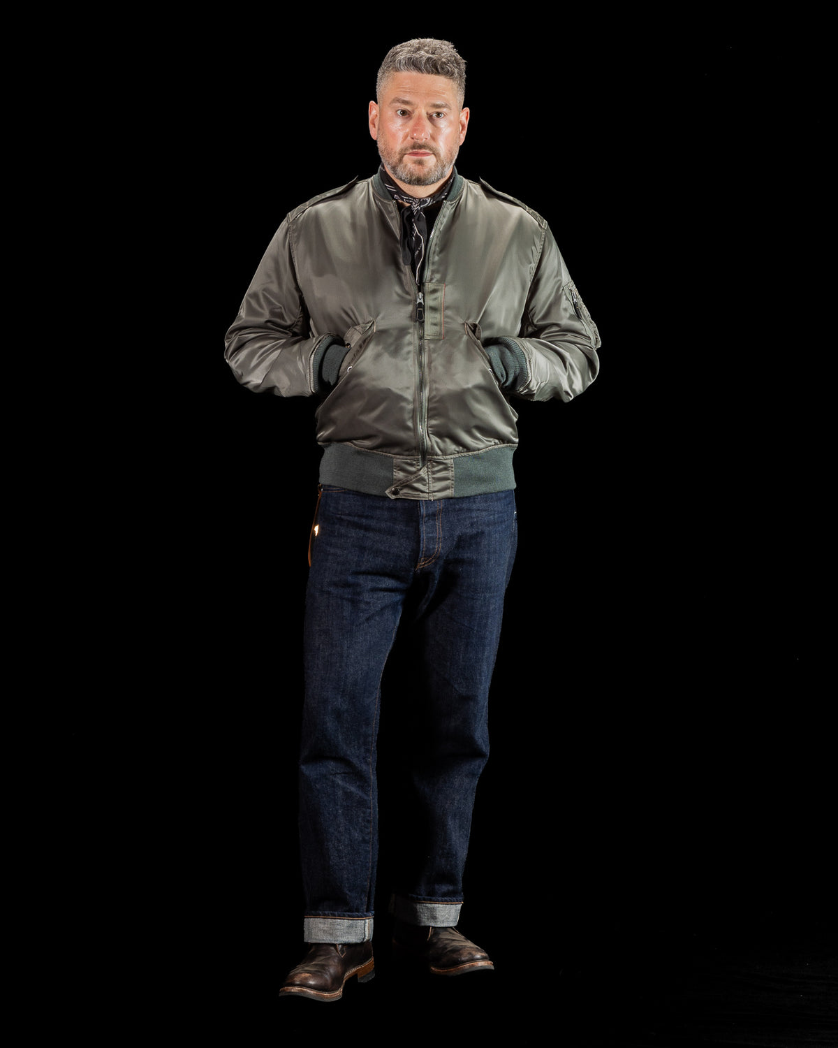 The Real McCoy's Type L-2B Real McCoy MFG. CO. - Sage Green - Standard & Strange