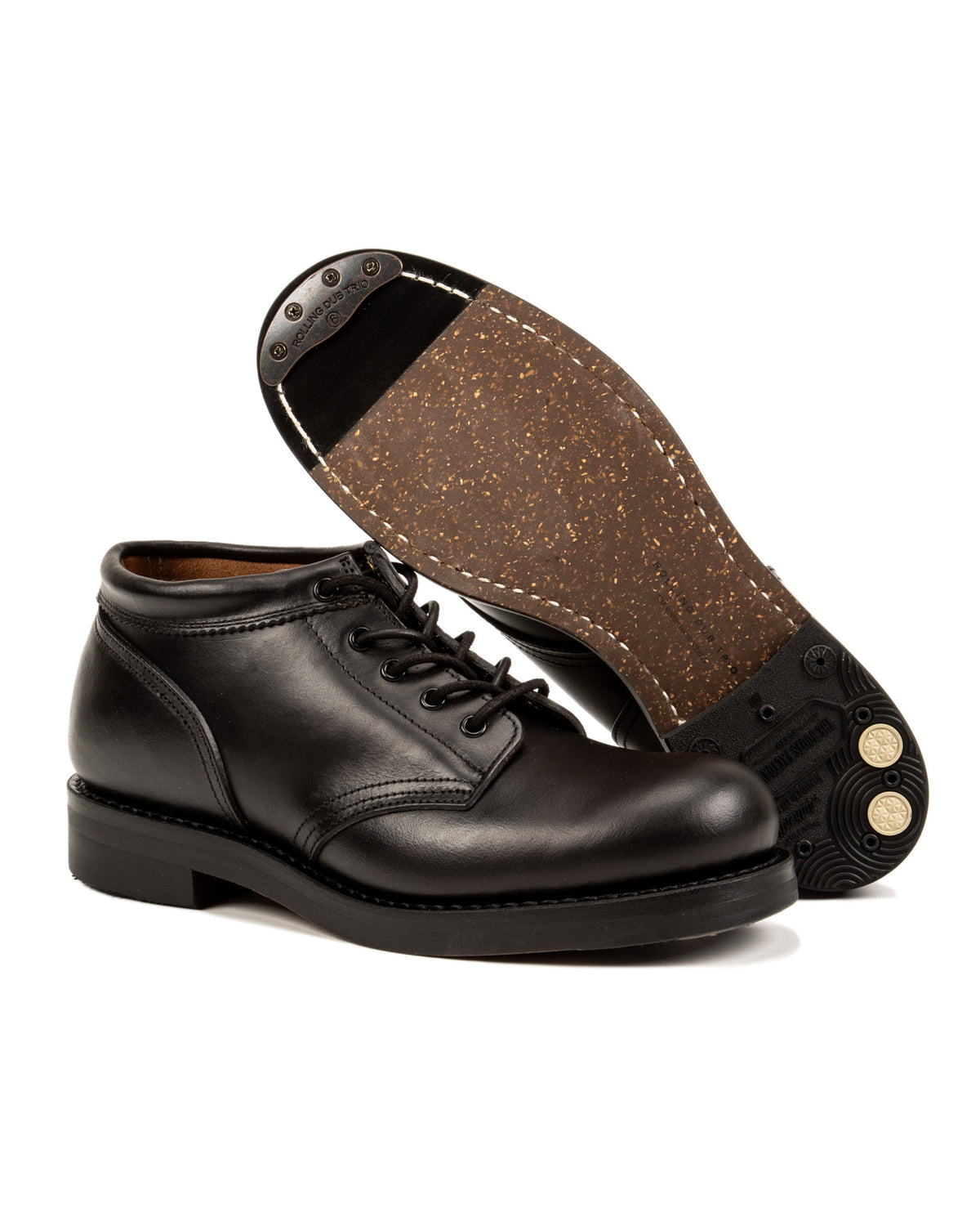 Rolling Dub Trio Coupen Mid Cut Boot - Black Dressner - Standard & Strange