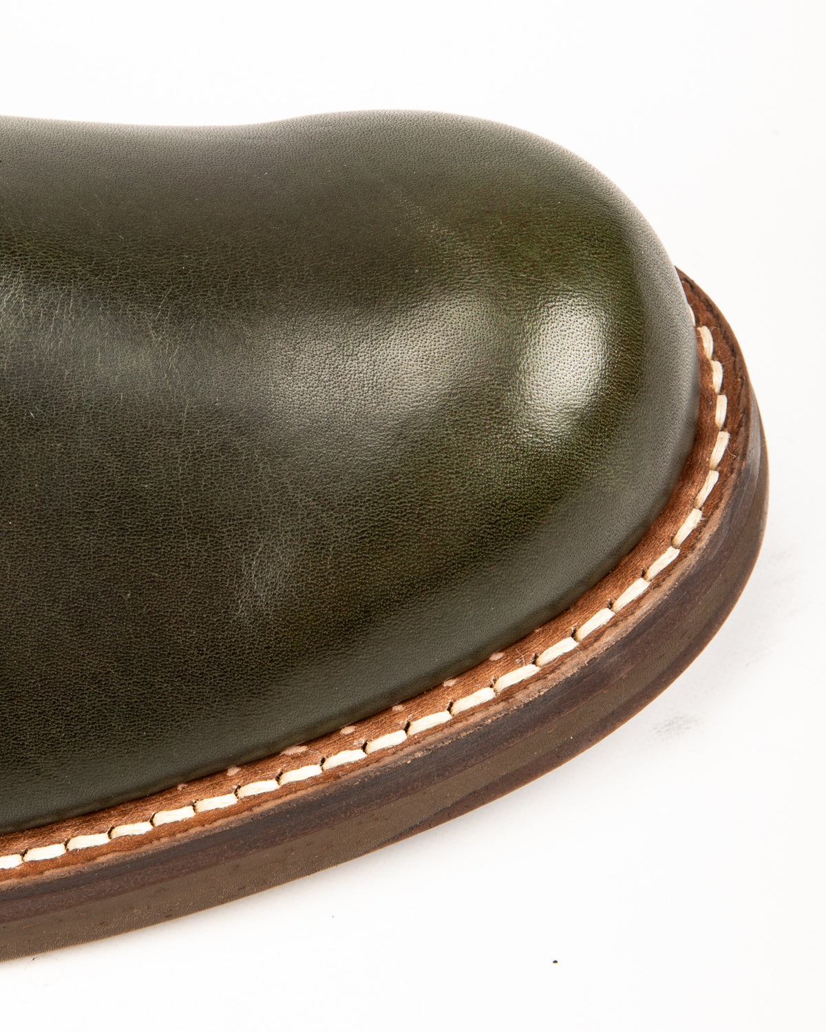 Rolling Dub Trio Coupen Mid Cut Boot - Green Horsehide 11 - Standard & Strange